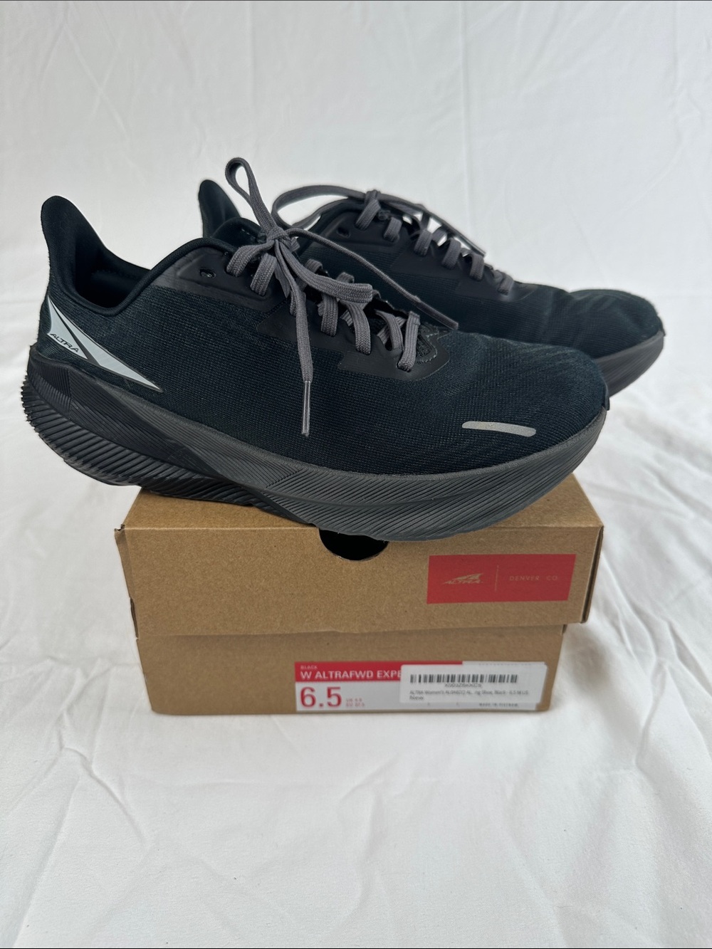 Altra FWD Experience, black, Women's Running size 6.5